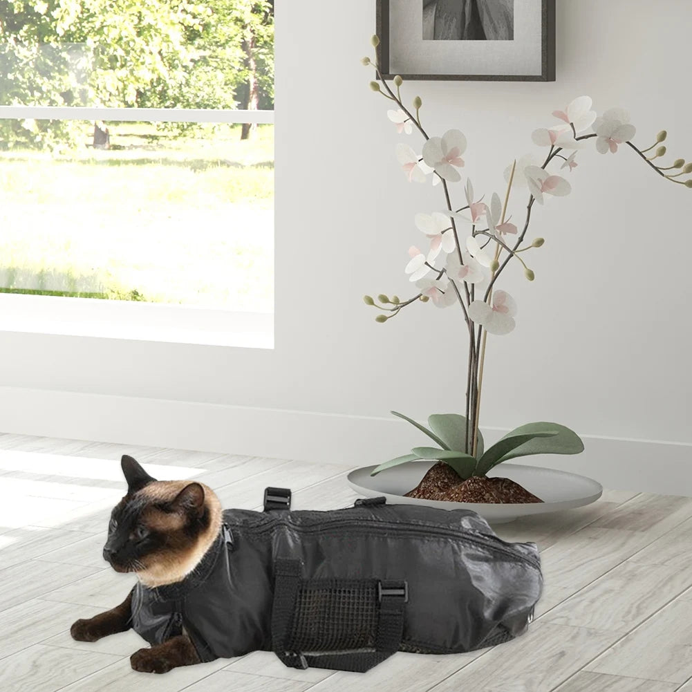 Cat Washing Bag for Bathing and Nail Trimming