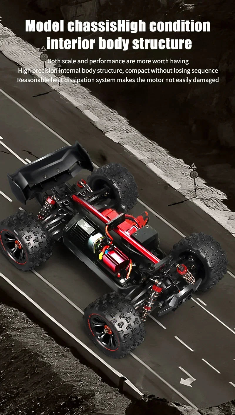 1:16 WLtoys 9522pro Professional Racing Car 85 Km/h 4WD Brushless Remote Control Vehicle Road-Off-Road Drifting Type Rc CarGift