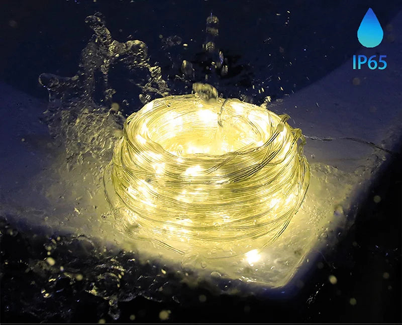 Waterproof RGB Smart String Lights for Curtain & Party Decor