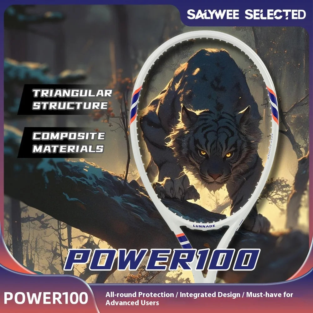 27 inch Outdoor Sports Aluminum-Carbon Tennis Racket for Adult- Professional Training, Durable, Suitable for Students' Practice