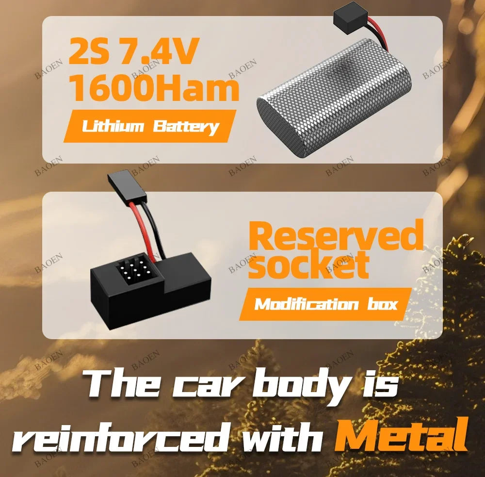 SCY9522PRO 85KM/H High Speed RC Car Brushless 4WD Off-Road Drift Remote Control Car 1:16 Professional Racing Cars SCY9522 50KM/H