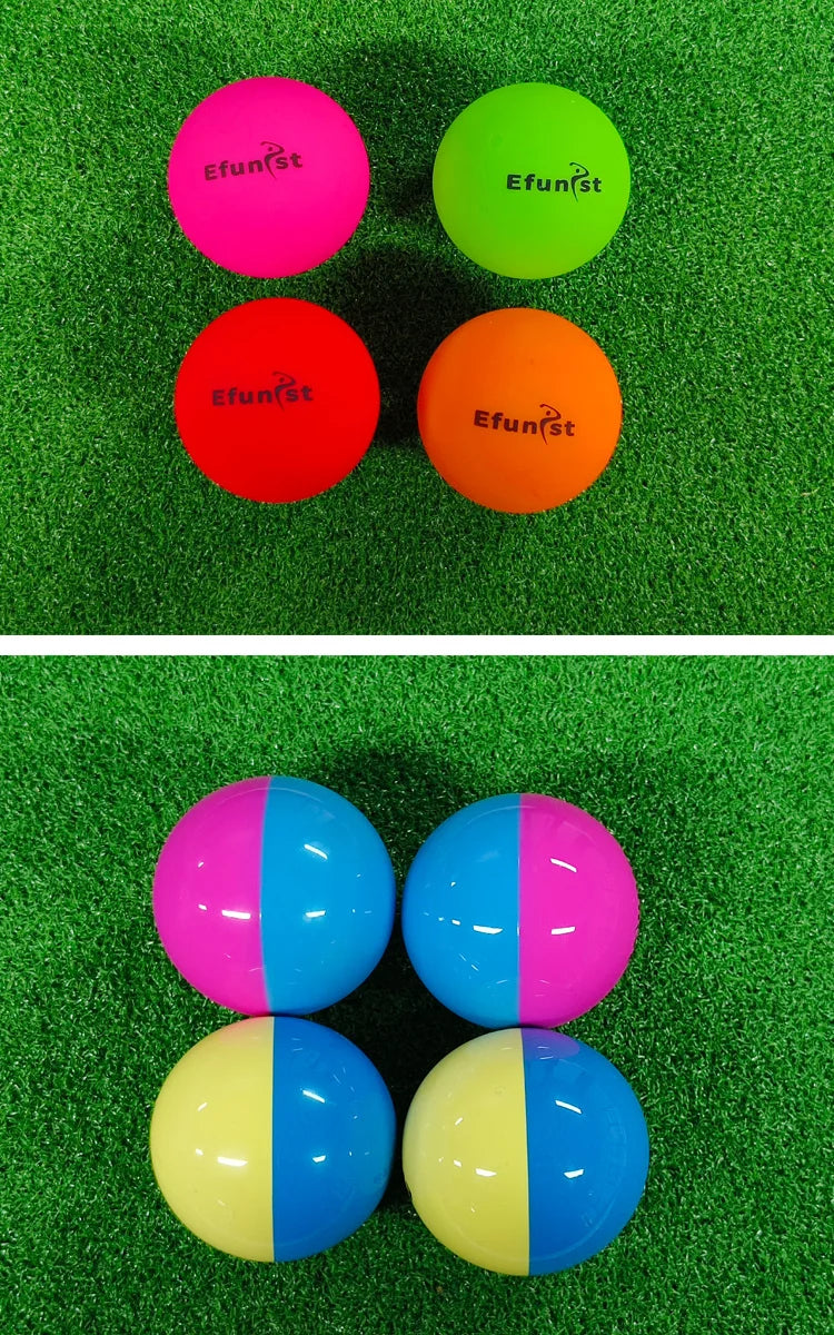 Golf Park Ball Matte Glossy Golf Balls Mixed Color Blue Yellow Red Green Park Golf Ball Golf Accessories Drop Shipping