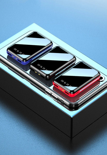 20000mAh Mini Power Bank With Mirror Screen LED Display