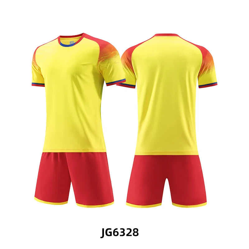 Adult Kid Football Jersey Men Customize Soccer Uniform Sports Shirt Women Futsal Sportswear Child Team Training Tracksuit Outfit