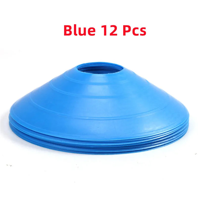 12pcs Obstacle Avoidance Sports Children's Football Roller Skating Training Equipment Professional Pan Cone Agile Sports Props