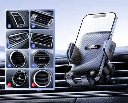 Car Phone Holder With Suction Cup For Dashboard And Windshield Universal