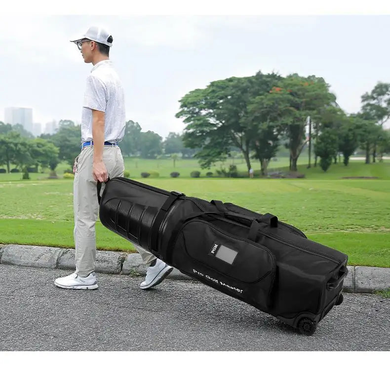PGM Golf Aviation Bag for Men and Women, Travel Ball Bag, Collision and Compression Protection  HKB014