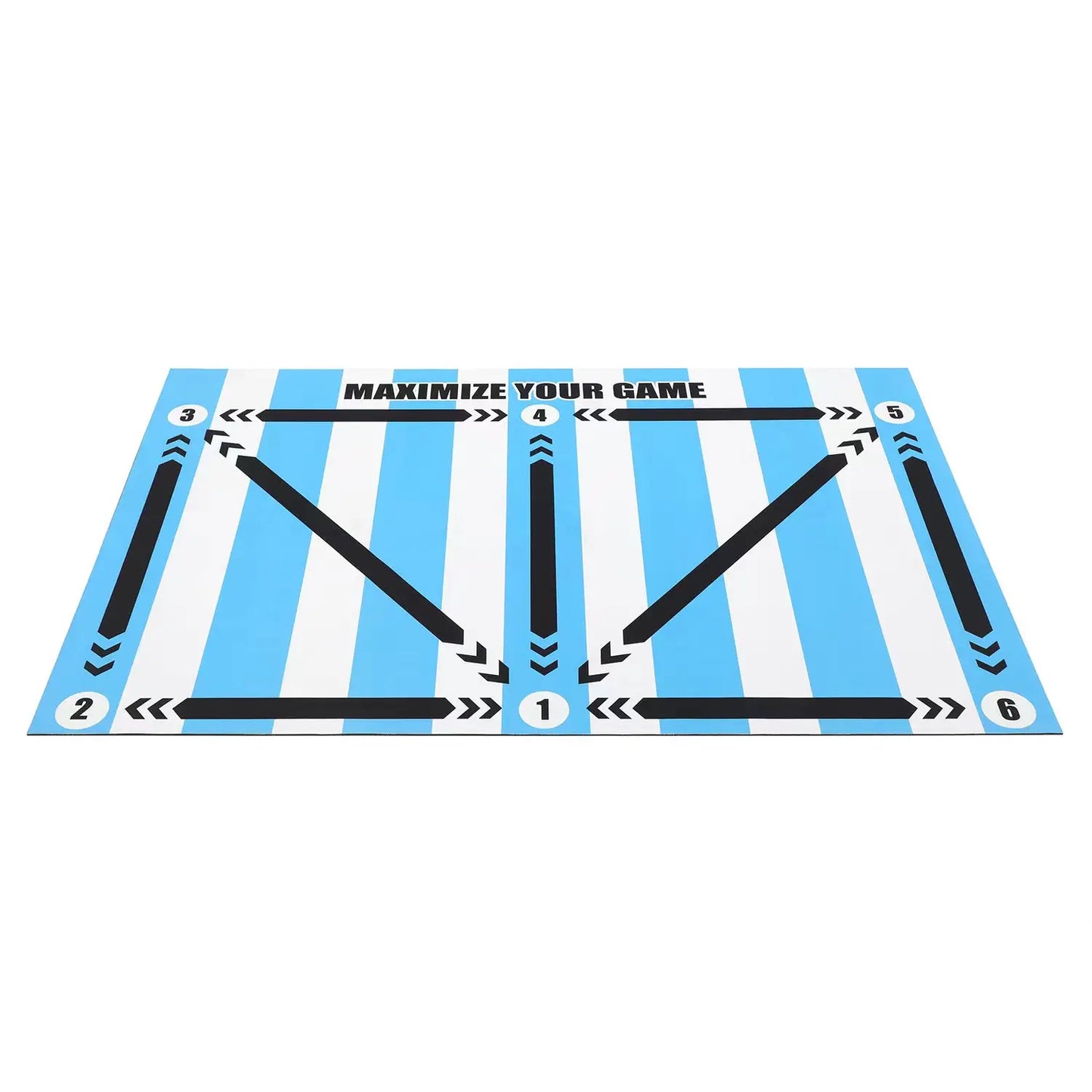 Soccer ball control training mat | Stable and silent rubber base | Digital Guidance Design | Improve ball sense, daily training