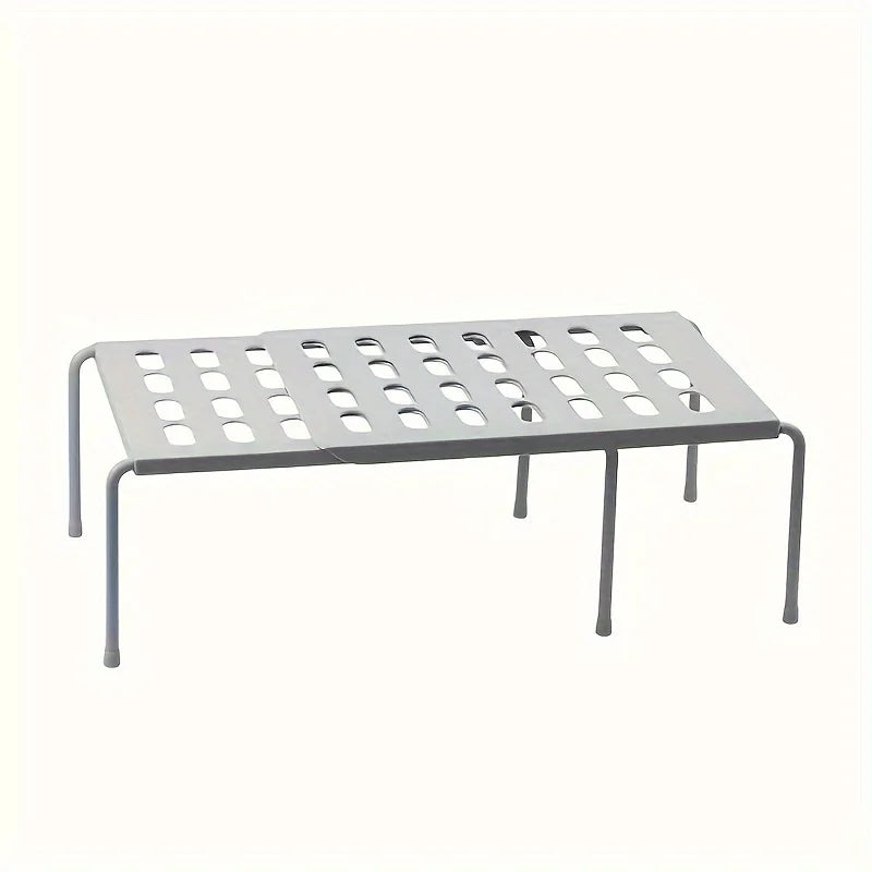 Adjustable Plastic Shoe Rack Multi-Tier Storage Organizer Space Saving for Sneakers Slippers Home Dorm Closet White Gray Modern