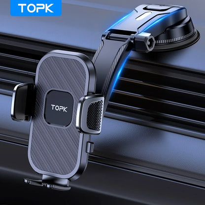 Car Phone Holder Gravity Stand Air Vent Windshield Dashboard Mount