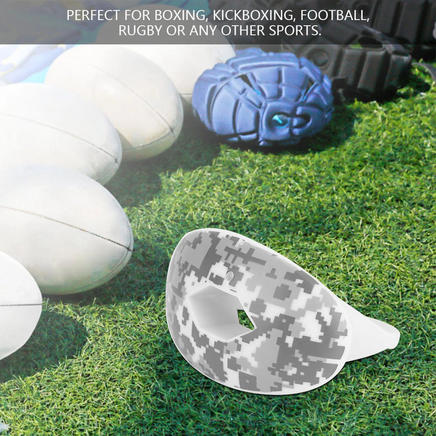 Food Grade TPR Mouthguard For Boxing Football Rugby 4 Color Set
