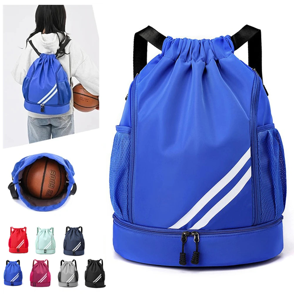 Sport Basketball Backpack Travel Outdoor Waterproof Swimming Fitness Travel Sports Bag Basketball Pouch Hiking Climbing Backpack
