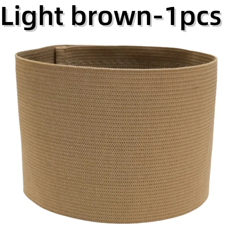 Non-slip Football Captain Armband Elasticity Visibility Sports Arm Band 15 Colors Available Professional Soccer Armbands