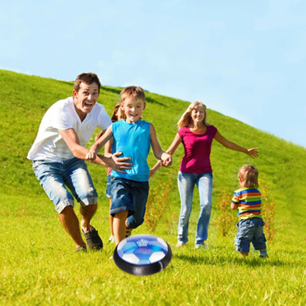 Air Floating Soccer Ball with LED Light and Foam Bumper Indoor Outdoor  Soccer Ball  Floating Soccer Gifts for Kids