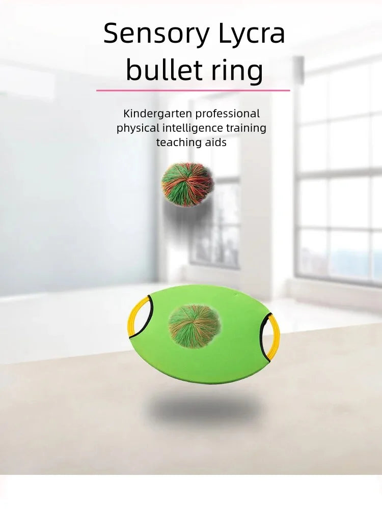 35cm Bouncing Circle Throwing Training Sensory Toy Kids Outdoor Games Balance Training Educational Learning Toys for Children