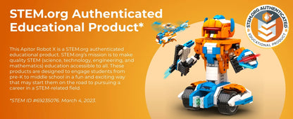 12-in-1 Programmable Robot Building Kit With App Remote Control