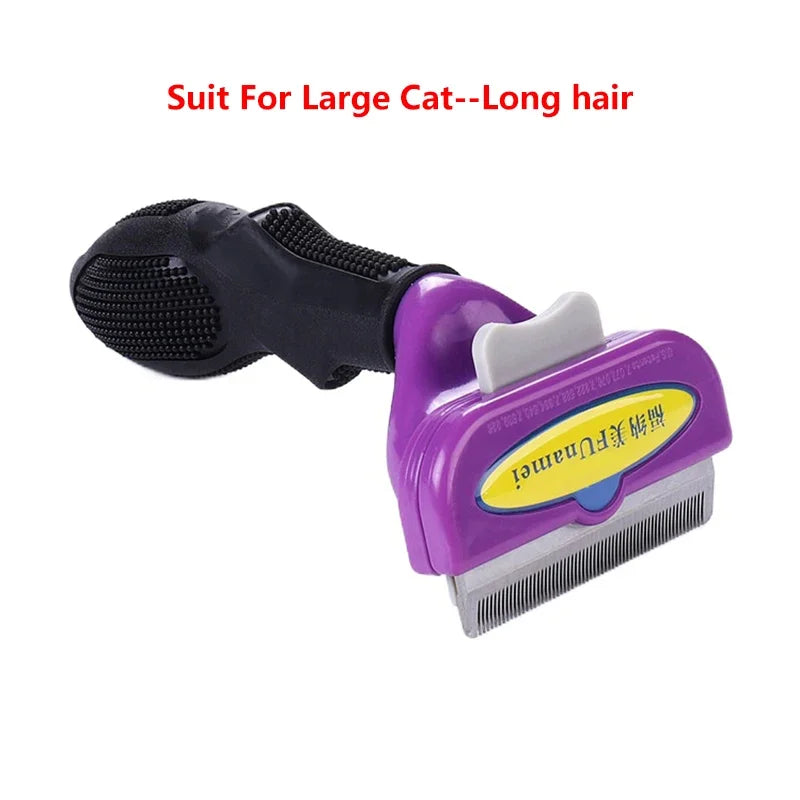 Cat & Dog Brush for Grooming, Hair Removal, and Massage