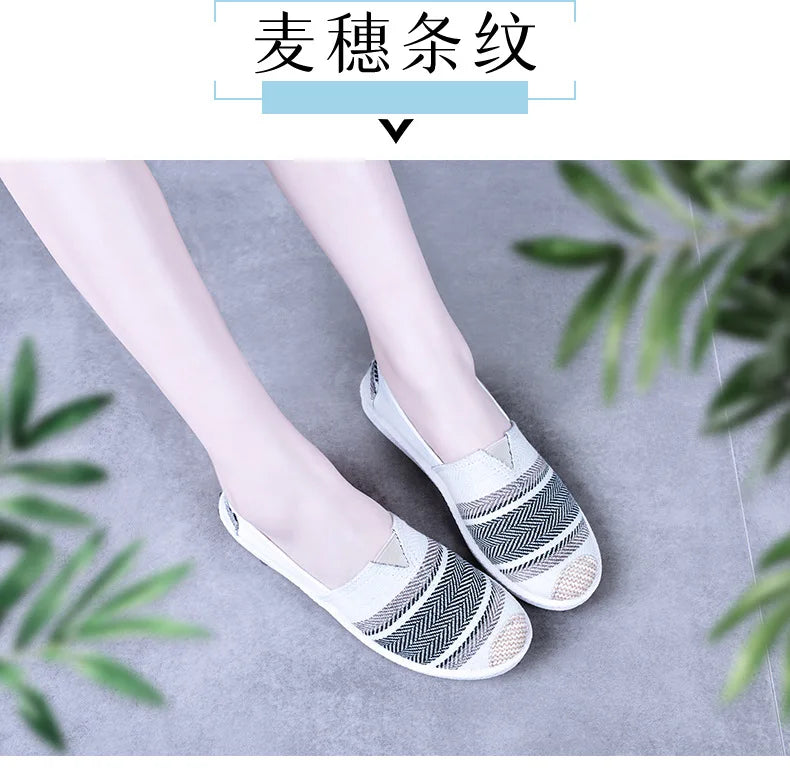 2023 Shoes Women's Summer Mesh Breathable Flat Shoes Ladies Comfort Light Sneaker Socks Women Slip on Loafers Zapatillas Muje