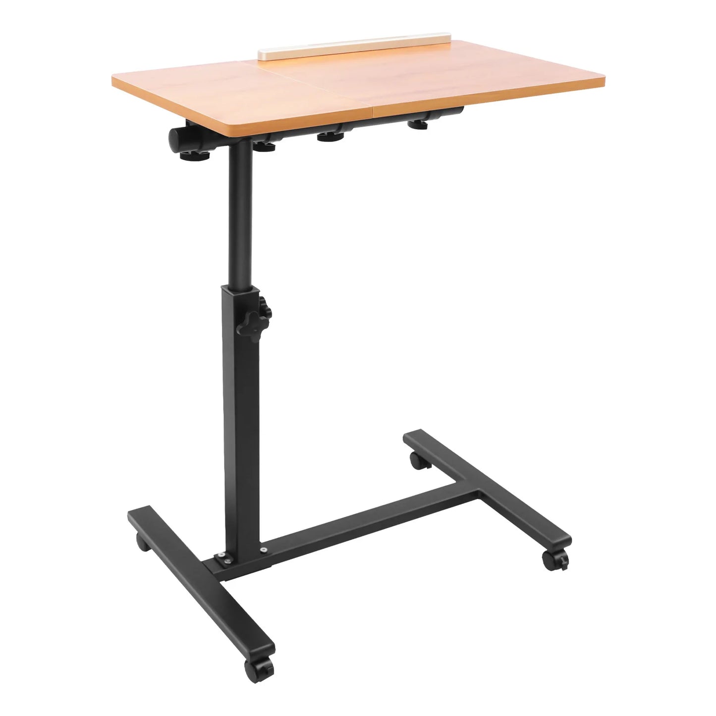 58-90cm Adjustable Mobile Standing Computer Desk Laptop Desk for   Office Livingroom Lounge Study Bedroom