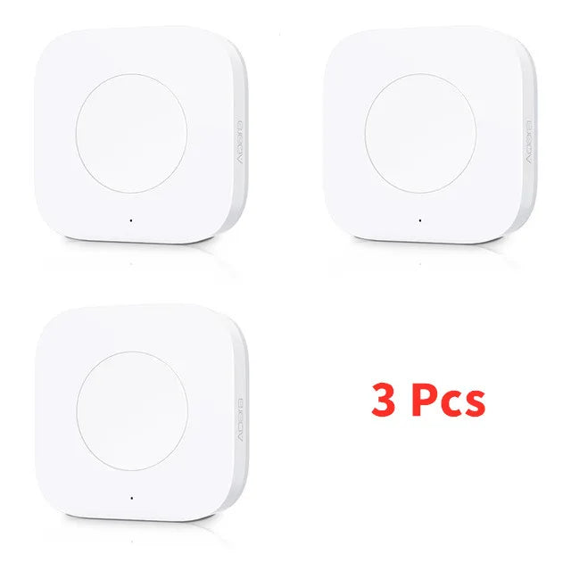 Aqara Sensor Smart Wireless Mini Switch Key Zigbee Connection Remote One Key Control Button Home Security Mihome Homekit