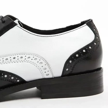 Men's Plus Size Lace Up Dress Shoes Point Toe Business Formal Wedding