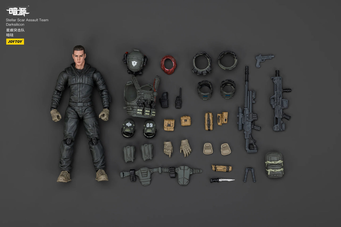 [IN STOCK]JOYTOY Dark Source Action Figure Stellar Scar Assault Team 1/18 Anime Military Model