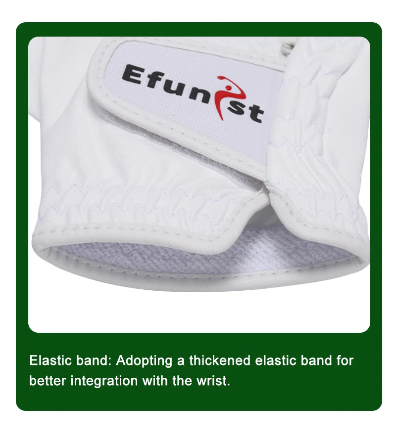 Golf Gloves Men's Glove Left/Right Hand 2 color Soft white Dark Grey Swing Putting Training particles Breathable Namib Gloves