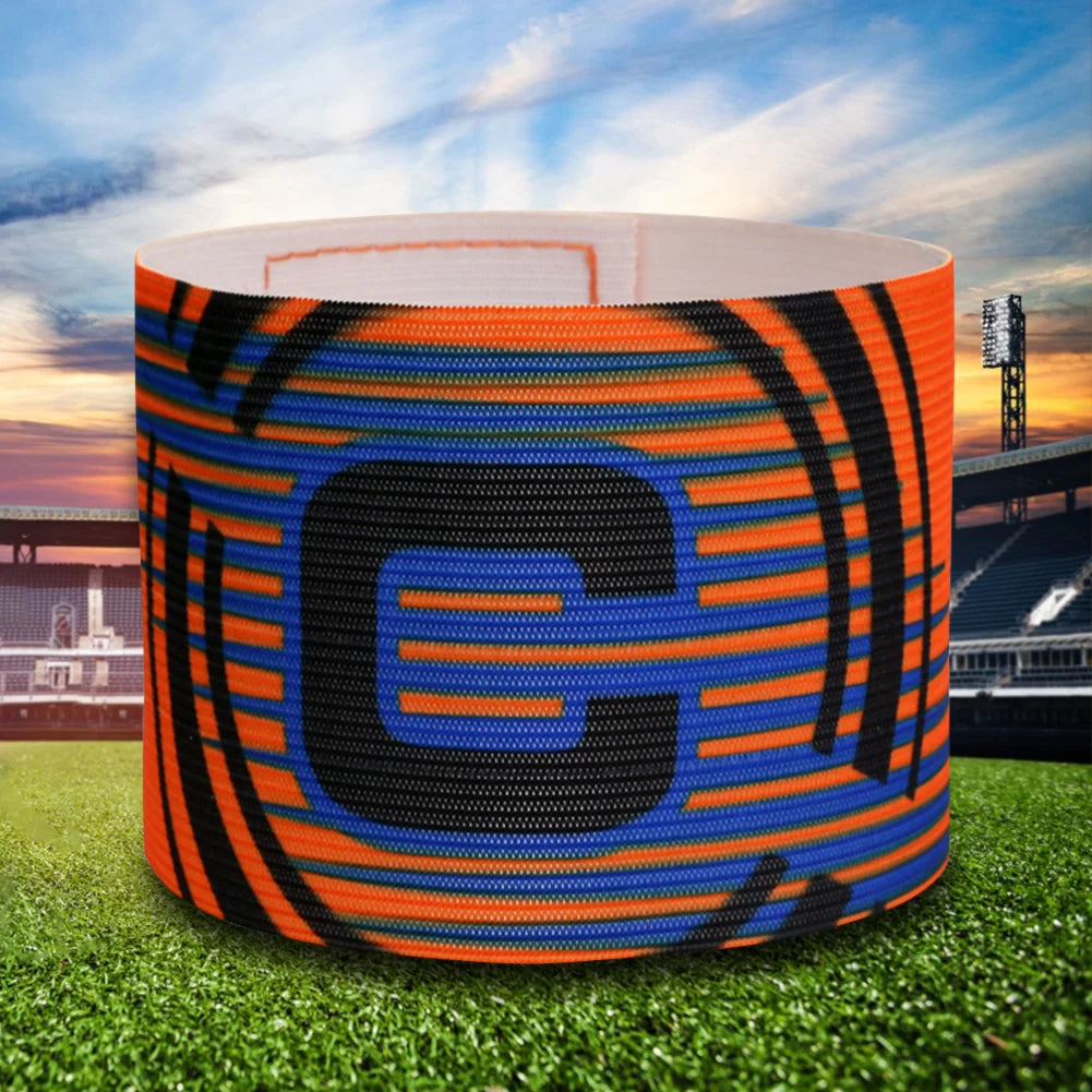 1-3pc Kid Adults Football Captain Armband Soccer Arm Band Leader Competition Gift Soccer Captain Group Armband Football Training