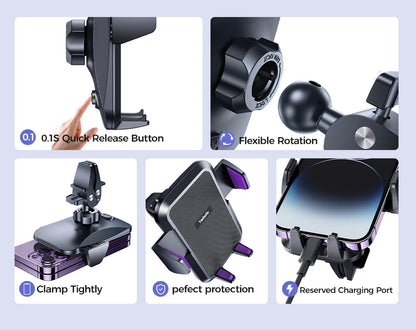 Car Phone Holder Air Vent Mount for Large Phones and Thick Cases