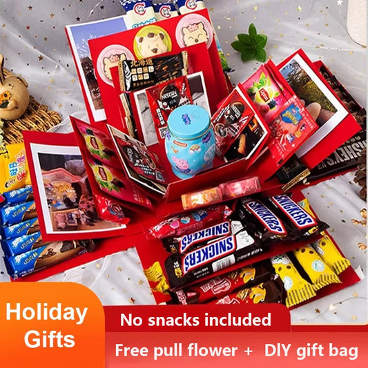 Explosion Box Paperboard Gift Box DIY Memory Keepsakes