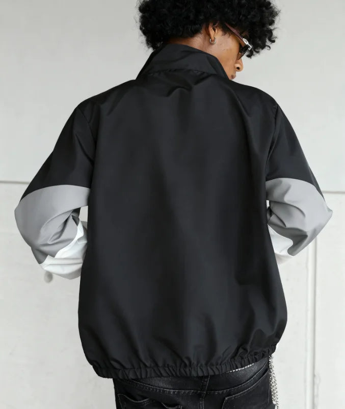 Men's color-blocked jacket, lightweight, casual, travel, windproof and wear-resistant, high-quality fabric, boyfriend gift