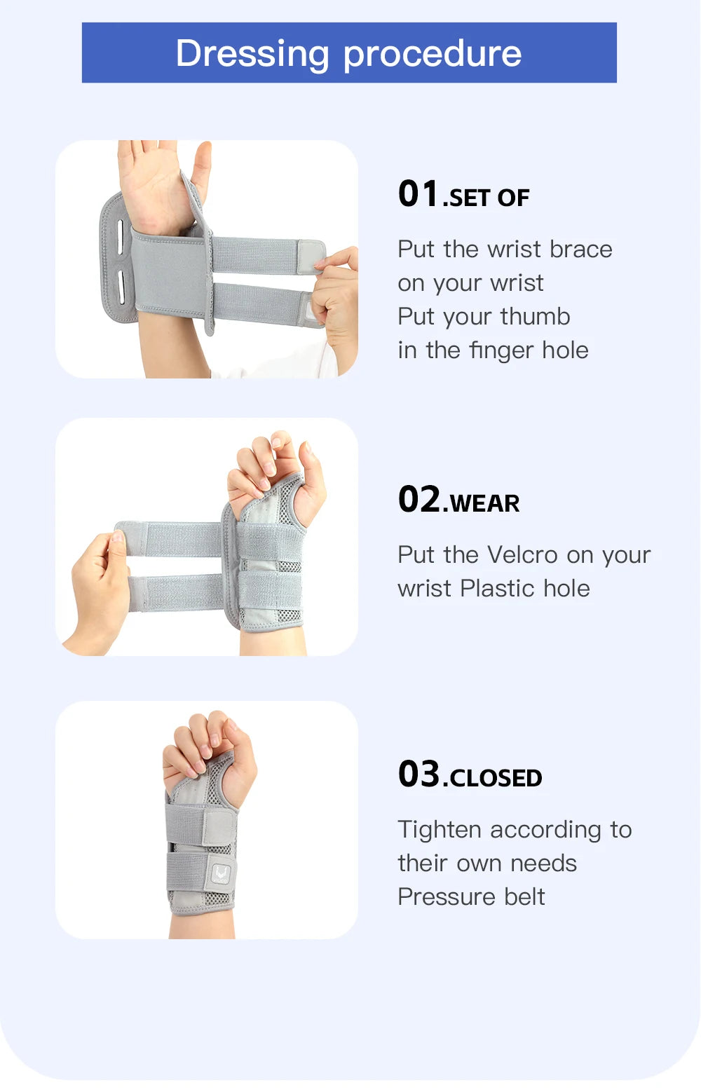 Finger Joint Pain Tendon Sheath Adjustable Dual Strap Wrist Guard with Thin Design Thumb Strain Protection Strap Wrist Guard