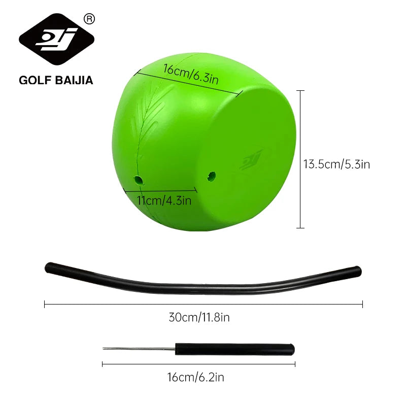 Golf swing arm posture corrector, swing training ball, swing chicken wing corrector, golf chipping accessories