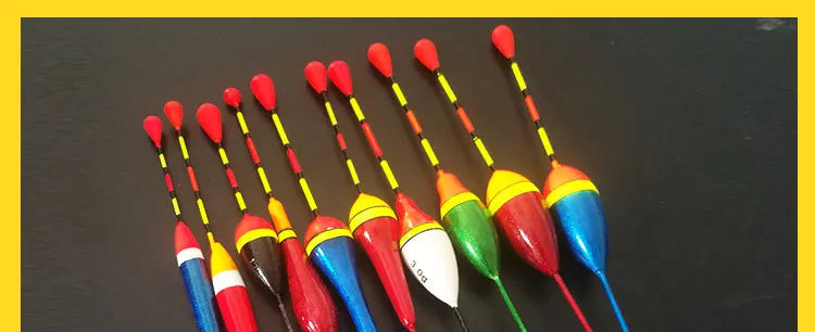 Fishing Floats Set 10 Pieces Plastic Float Buoy Bobber
