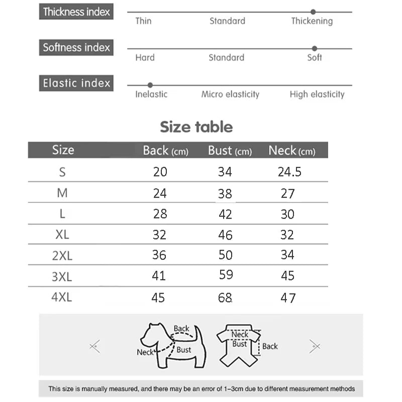 Winter Warm Dog Coat with Harness – Waterproof Jacket for Labrador, French Bulldog, Chihuahua