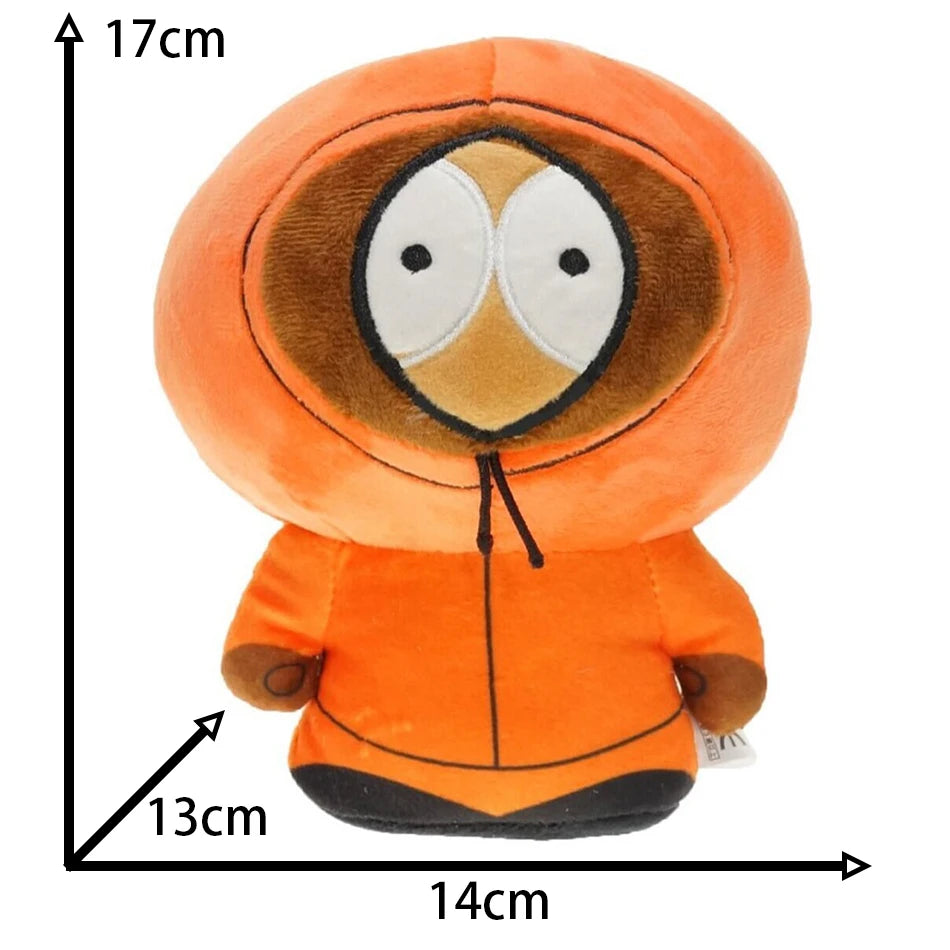 20cm Anime Cartoon South Park Character Cartman Stan Butters Plush Doll Boy Kid Stuffed Toy For Children Christmas Gifts pillow
