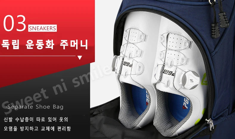 PGM Golf Multi-functional Towing Ball Bag with Ball Rod and Password Lock Aviation Bag QB038
