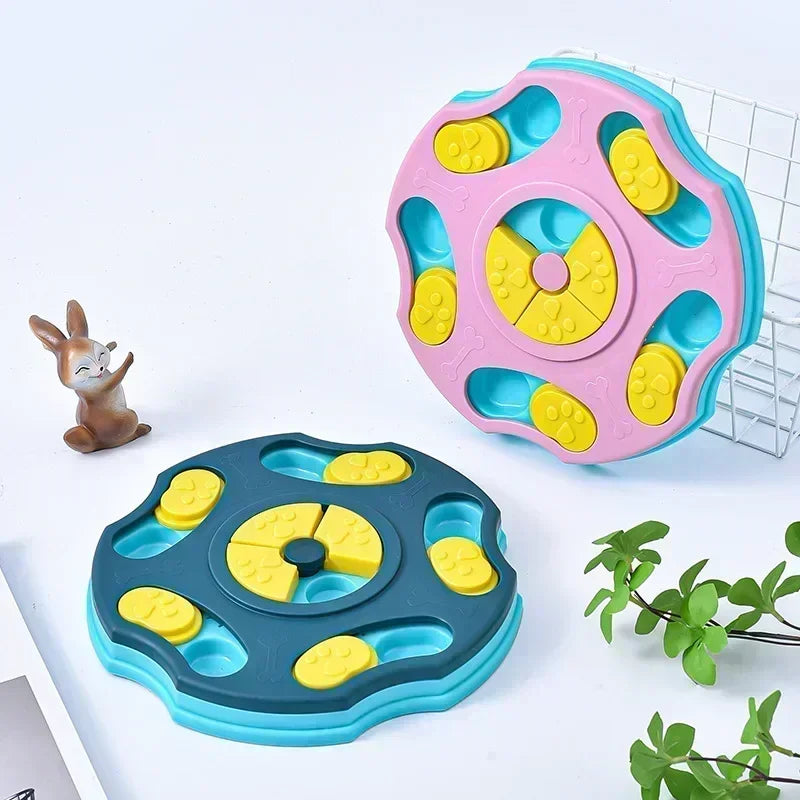 Dog Puzzle Toy & Slow Feeder – Interactive Food Dispenser for Cats and Dogs