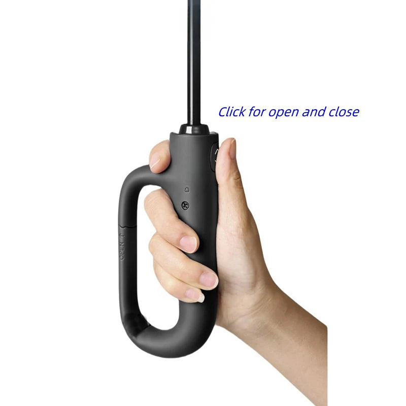 20Bones 105cm Large Reinforced Wind-resistant Rain-resistant Dual-purpose UV-resistant Fully Automatic Ring-buckle Umbrella