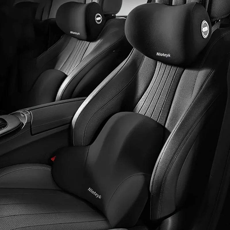 1pc Memory Foam Lumbar Back Cushion for Car Office Gaming Chairs and Postpartum Waist Support Multi Functional Pain Relief Pillo