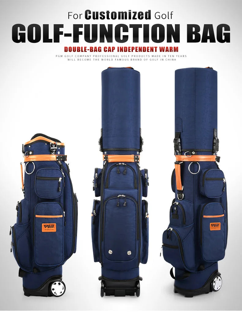 PGM Golf Multi-functional Towing Ball Bag with Ball Rod and Password Lock Aviation Bag QB038