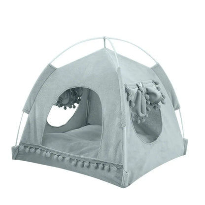 Cat Tent Bed For Kitten And Small Dogs Cave Style Pet House
