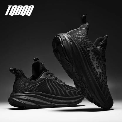 Carbon Plate Air Cushion Running Shoes Unisex Cushioned Walking Shoes