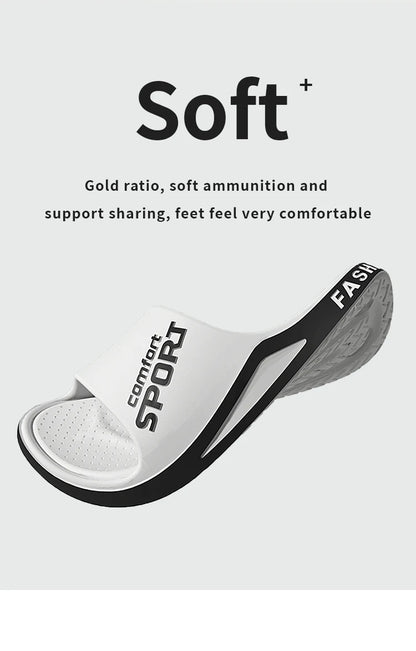 Men EVA Sandals Anti Slip Indoor Outdoor Slippers Breathable Shower