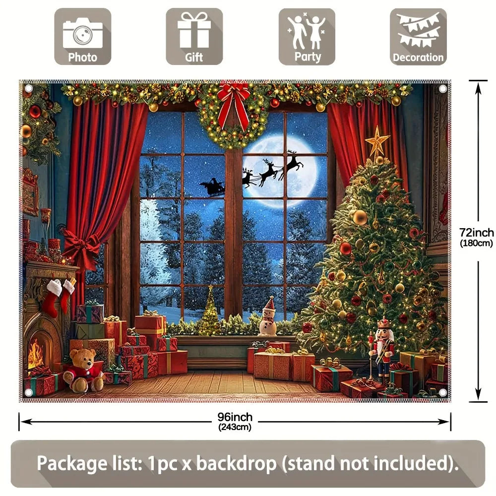 Winter Wonderland & Holiday Decor, Perfect for Christmas, Birthdays, and Photo Shoots