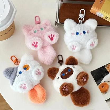 Soft Cat Plush Pendant – Backpack Accessory & Gift Idea