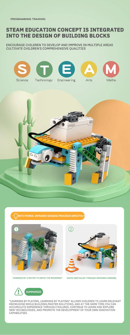 Steam Robot Building Blocks Set For Education 14 And Up