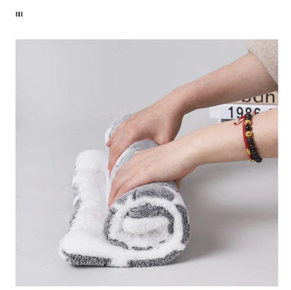 Flannel Pet Sleeping Mat Cotton Sizes XS XXL Plaid 7 Colors