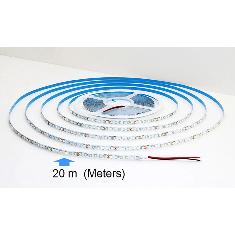 Flexible LED Strip 24V – 5m to 20m, 120 LEDs/m, Soft Lamp Bar
