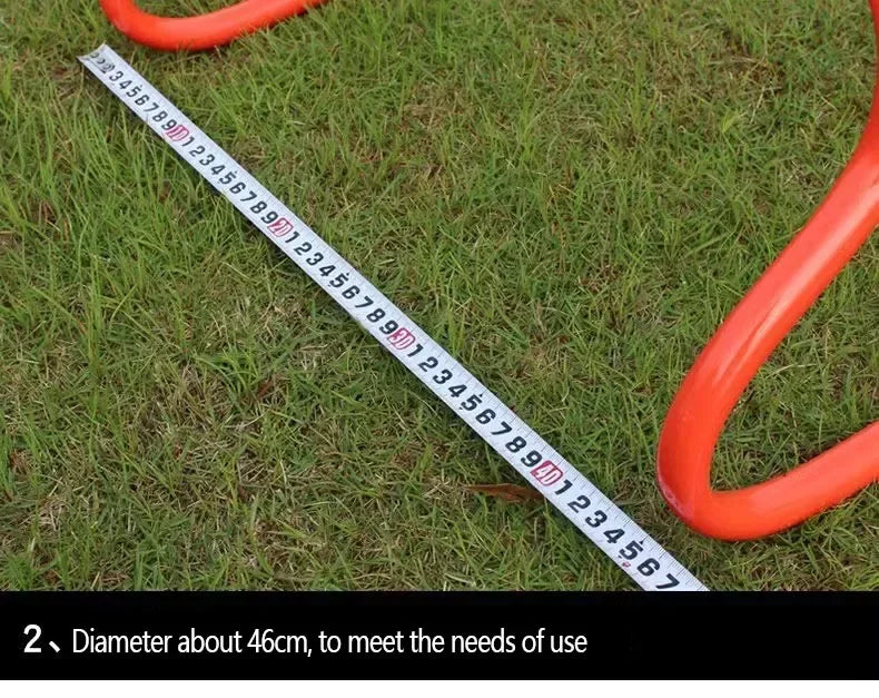 5/10/20/30Pcs 30cm Football Hurdle Portable Speed Agility Training Equipment Hurdle Ladder Safety Soccer Stable Rack
